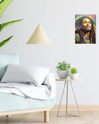 Bob Markey Tribute Metal-Poster