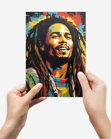 Bob Markey Tribute Metal-Poster