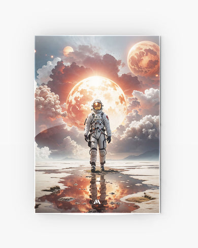 Exoplanet Landing Metal-Poster