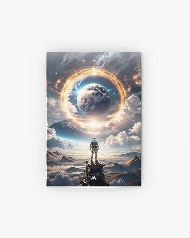 Rings on the Planet Metal-Poster