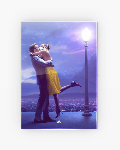 La La Land-Jazzscape Metal-Poster