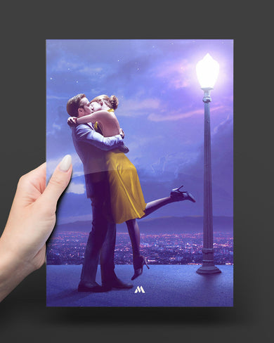 La La Land-Jazzscape Metal-Poster