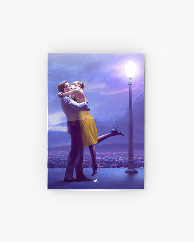 La La Land-Jazzscape Metal-Poster