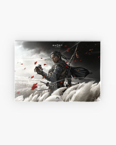 Ghost Of Tsushima-Warrior Resolve Metal-Poster