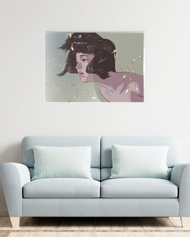 Perfect Blue-Aquatic Reverie Metal-Poster