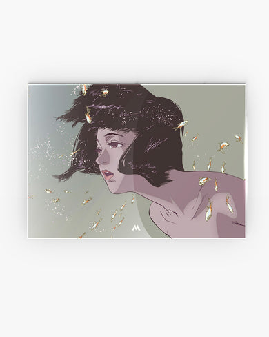 Perfect Blue-Aquatic Reverie Metal-Poster