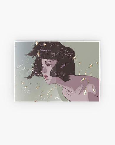 Perfect Blue-Aquatic Reverie Metal-Poster