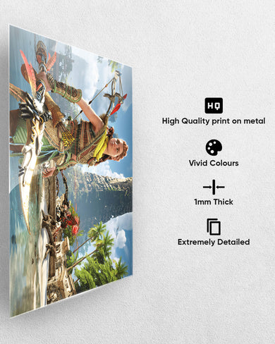 Horizon Zero Dawn-Last Stand Metal-Poster