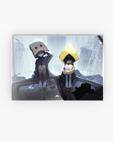 Little Nightmares-Six and Mono Metal-Poster