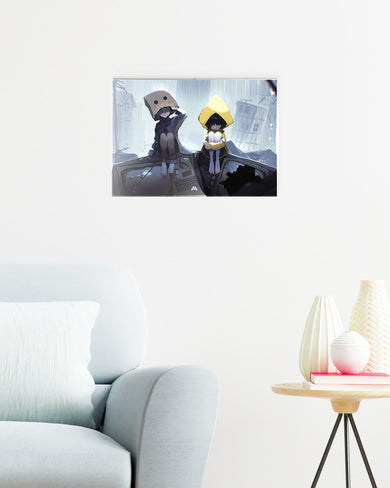 Little Nightmares-Six and Mono Metal-Poster