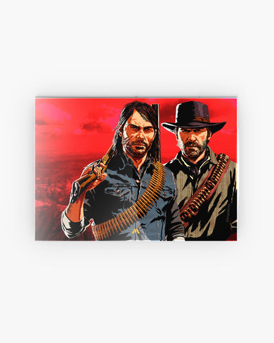 Red Dead Redemption-Outlaws Unleashed Metal-Poster