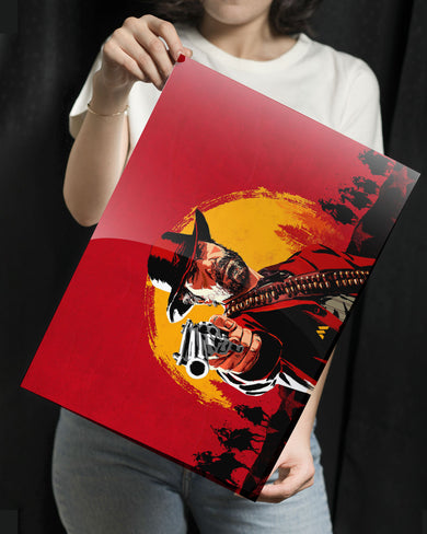 Van Der Linde Gang Members Portrayed By Stock Photo 3-D People - Foto 5