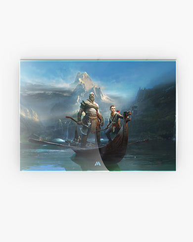 God of War-Quest for Tyr Metal-Poster