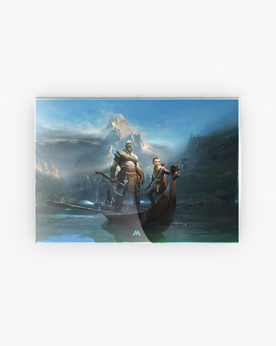 God of War-Quest for Tyr Metal-Poster