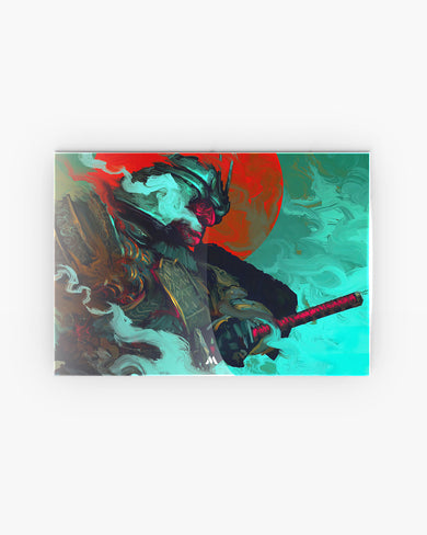 Samurai Fantasy Art-Katana Carnage Metal-Poster