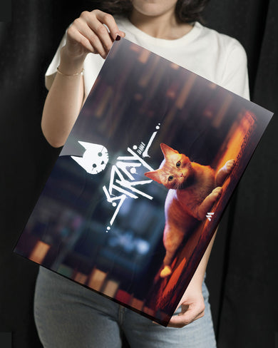 Stray-Cat Odyssey Metal Poster