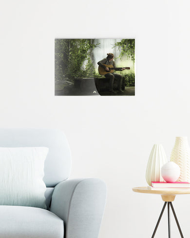 Last of Us-Ellie Take on Me Metal-Poster