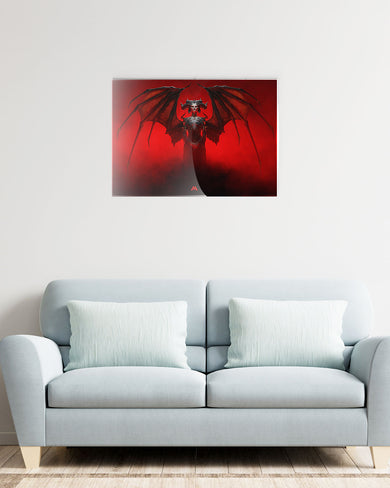 Diablo-Lilith Rises Metal-Poster