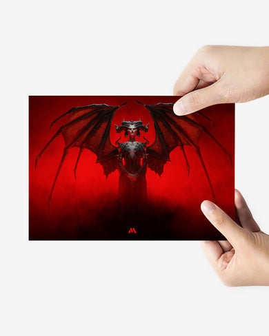 Diablo-Lilith Rises Metal-Poster