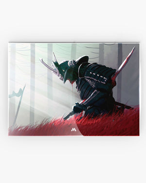 Forlorn Samurai Metal Poster