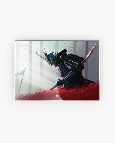 Forlorn Samurai Metal-Poster
