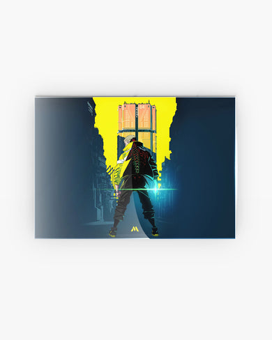 Cyberpunk Edgerunners-David Martinez Metal-Poster