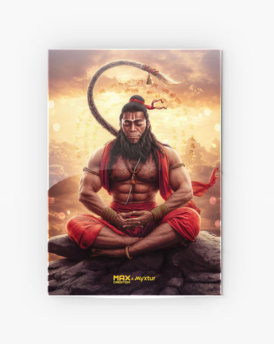 Zen Hanuman [MaxCreation] Metal-Poster