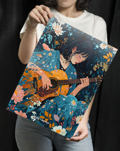 Blue Melody [BREATHE] Metal-Poster