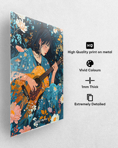 Blue Melody [BREATHE] Metal-Poster