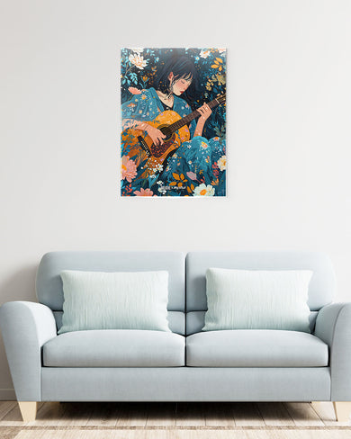 Blue Melody [BREATHE] Metal-Poster