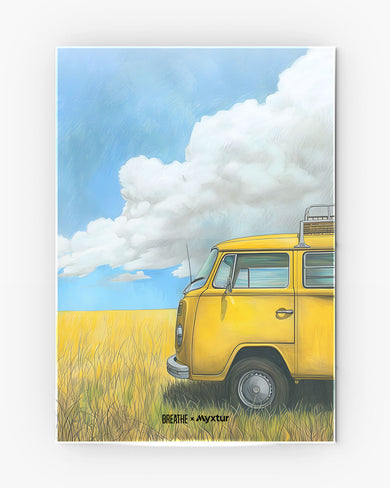 Van Life [BREATHE] Metal-Poster