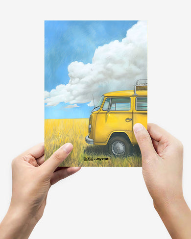 Van Life [BREATHE] Metal-Poster