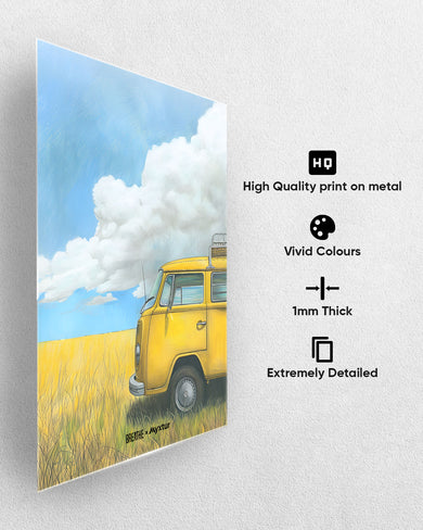 Van Life [BREATHE] Metal-Poster