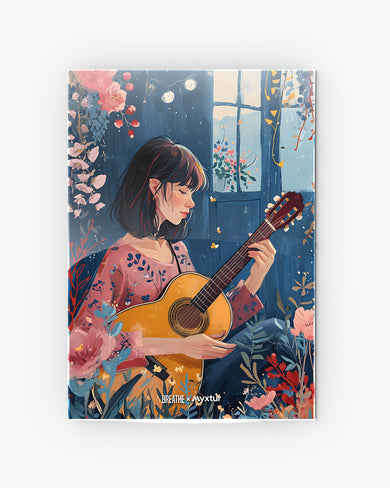 Blooms and Strings [BREATHE] Metal-Poster