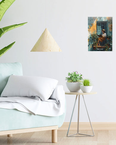 Sunlit Pages [BREATHE] Metal-Poster