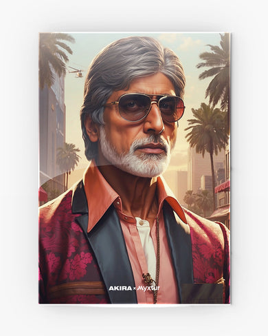 BigB Vice City [AKIRA] Metal-Poster