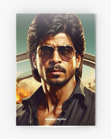 Shah Rukh City [AKIRA] Metal-Poster