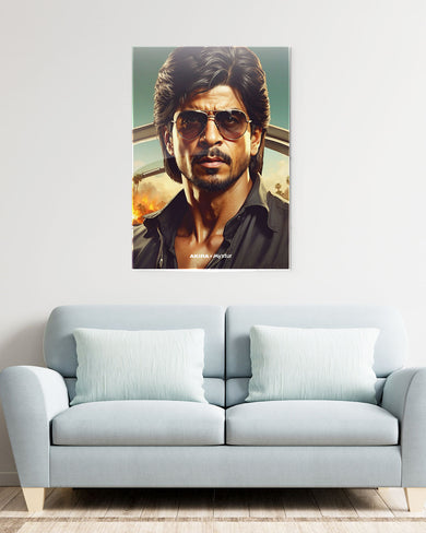 Shah Rukh City [AKIRA] Metal-Poster