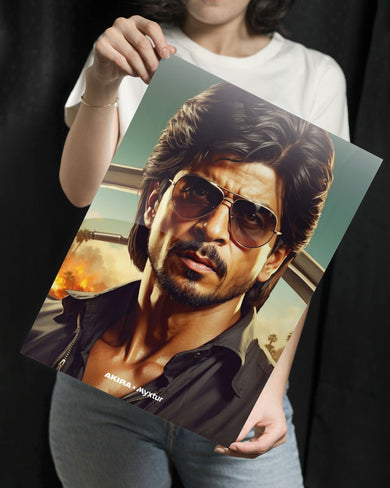 Shah Rukh City [AKIRA] Metal-Poster