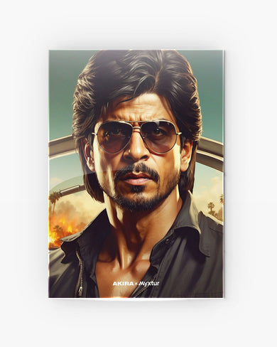 Shah Rukh City [AKIRA] Metal-Poster