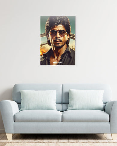 Shah Rukh City [AKIRA] Metal-Poster