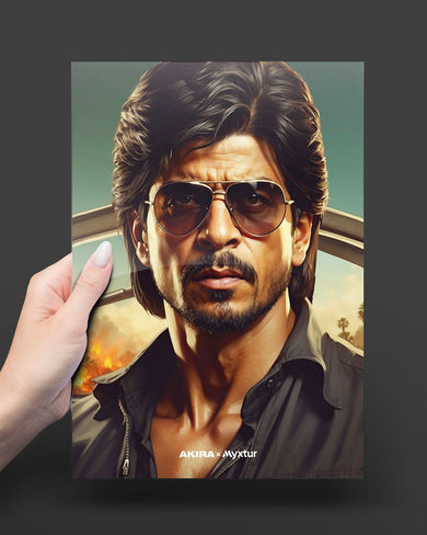 Shah Rukh City [AKIRA] Metal-Poster