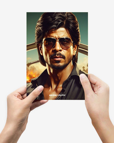 Shah Rukh City [AKIRA] Metal-Poster