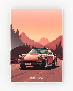 Fast Lane Freedom [BREATHE] Metal-Poster