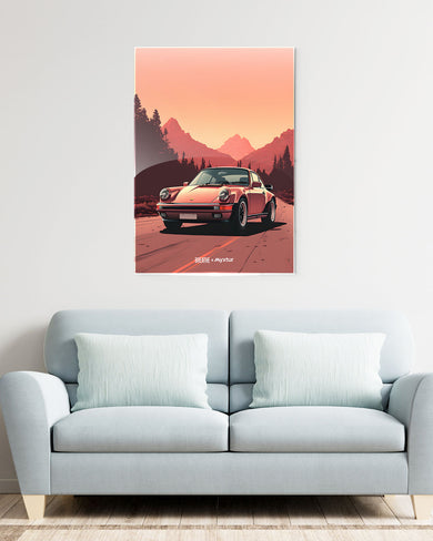 Fast Lane Freedom [BREATHE] Metal-Poster