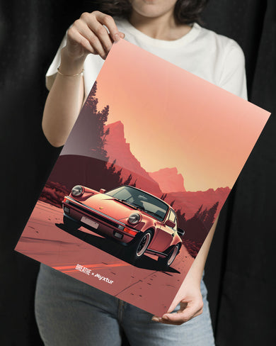 Fast Lane Freedom [BREATHE] Metal-Poster