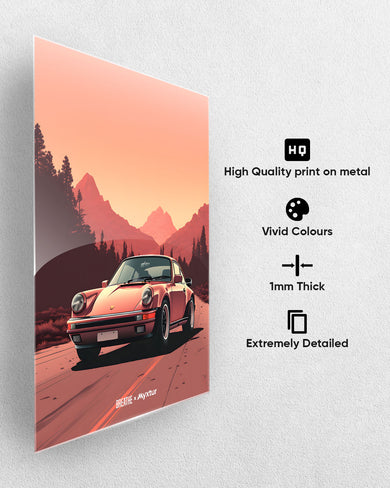 Fast Lane Freedom [BREATHE] Metal-Poster