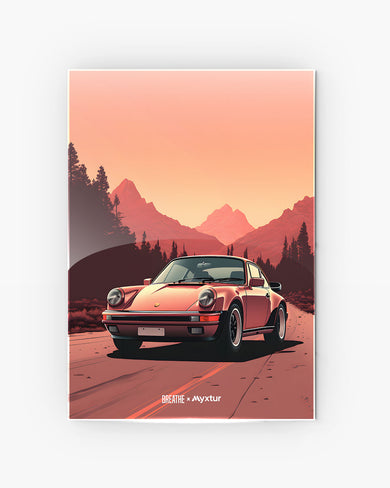 Fast Lane Freedom [BREATHE] Metal-Poster