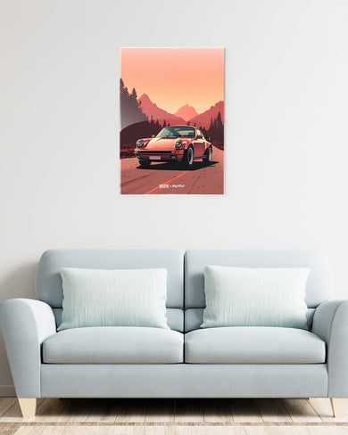 Fast Lane Freedom [BREATHE] Metal-Poster