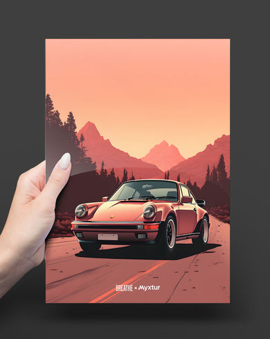 Fast Lane Freedom [BREATHE] Metal-Poster